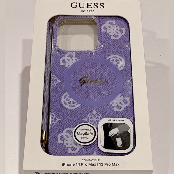 Guess - iPhone 14 Pro Max / 13 Pro Max Case with MagSafe System - Picture 1 of 2